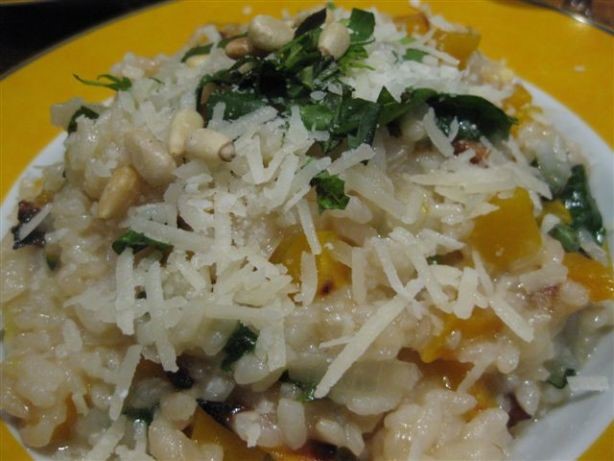 American Pumpkin Lemon and Basil Risotto Dinner