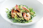 American Prawn Lemon and Grilled Zucchini Salad Recipe Appetizer