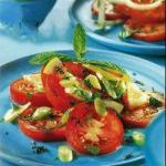Canadian Aromatic Salad with Tomatoes Appetizer