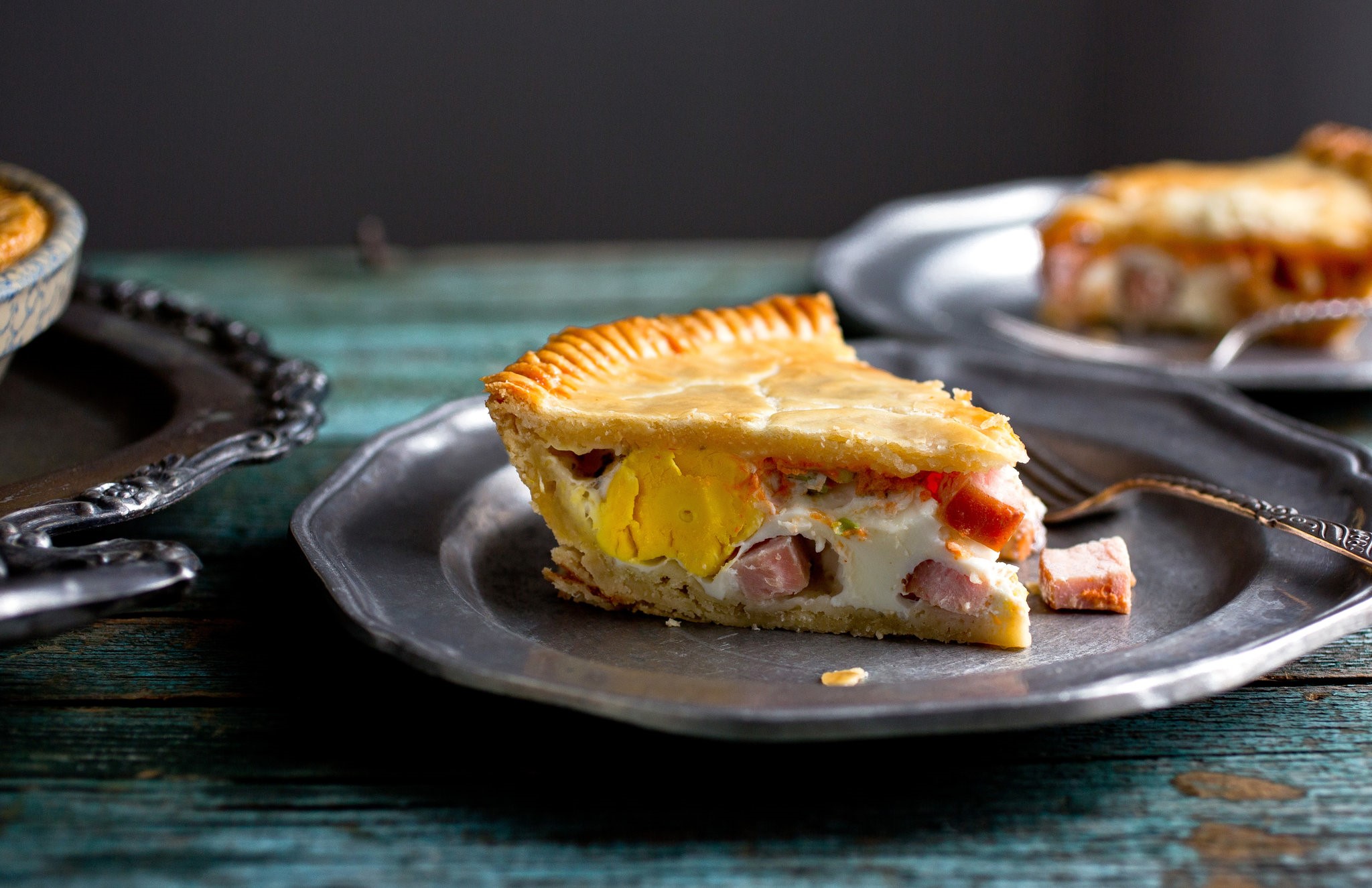 New Zealand Spicy Baconandegg Pie Recipe Dessert