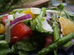 Spanish Spanish Asparagus Salad With Orange and Manchego Cheese Appetizer