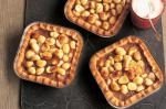 British Macadamia and Golden Syrup Pies Recipe Dessert