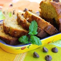 Canadian Banana Bread with Chocolate Dessert