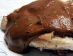 Chilean Classic Mole Poblano Sauce With Chicken Appetizer