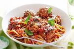 Canadian Bocconcini Meatballs With Chilli Tomato Sauce Recipe Appetizer
