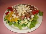 American Grilled Steak Salad With Crumbly Bleu Salad Dressing Dinner