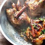 American Cinnamon Marinated Quail Dessert