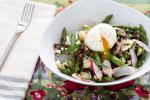 French Beluga Lentil and Asparagus Salad Appetizer