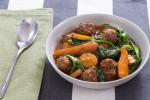 French Navarinstyle Lamb Meatball Stew Appetizer