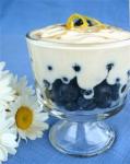 American Blueberry Cream Treats Dessert