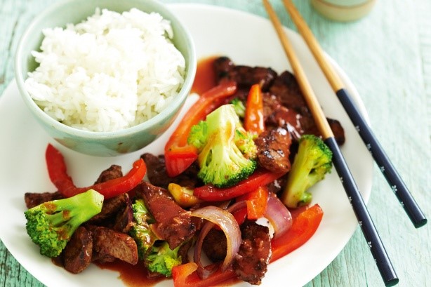 American Hoisin Beef Stirfry Recipe Dinner