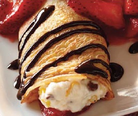 Australian Australian Crepes with Berries Dessert