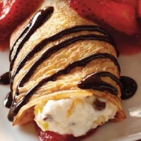 Australian Australian Crepes with Berries Dessert