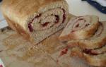 British Rosy Swirl Cranberry Bread Dessert