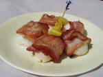 American Lemon Butter and Bacon Scallops Appetizer
