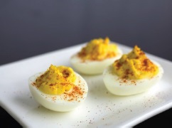 French Cajun Deviled Eggs Breakfast