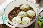 Canadian Beef Bourguignon With Chive Dumplings Recipe Appetizer