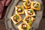 Canadian Goats Cheese Pissaladiere Tarts Recipe Appetizer