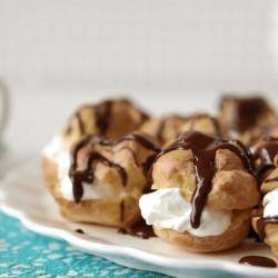 American Profiteroles Easy Dessert