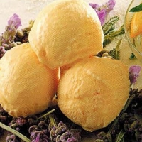 French Passionfruit And Orange Sorbet Dessert