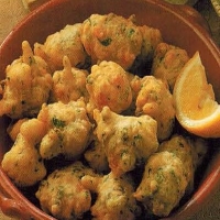 Spanish Prawn Fritters Appetizer