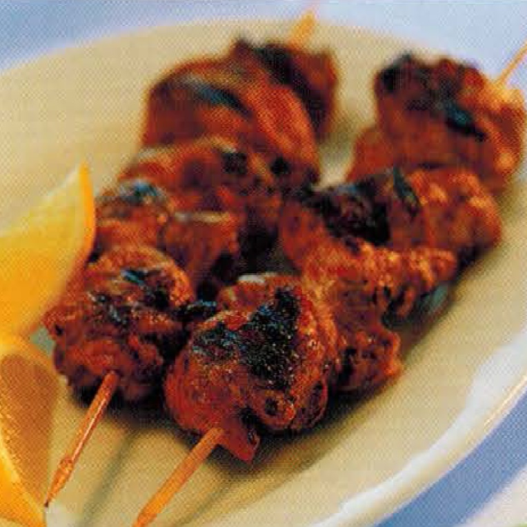 Iranian/Persian Persian Chicken Skewers BBQ Grill