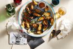 Dutch Mussels with a Spicy Beer Sabayon Gratin Appetizer