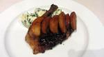 Dutch Duck with Glazed Apple Appetizer