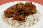 American Slow Cooked Madras Chicken Curry crock Pot Dinner