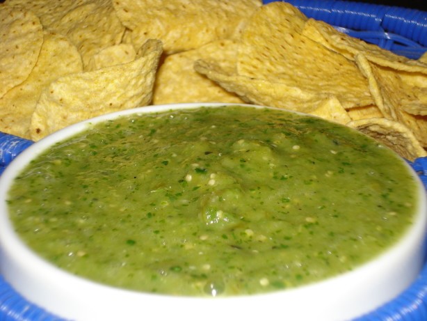 Chilean Tomatillo Salsa Verde 8 Appetizer