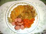 British Sausage and Cabbage Casserole 3 Dinner