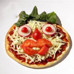 American Pizza Faces Appetizer