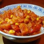 British Vegetarian Chickpea Curry with Turnips Recipe Appetizer