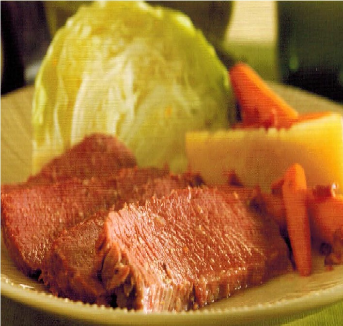 British Corned Beef and Cabbage Appetizer