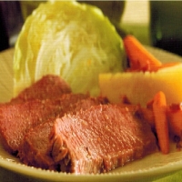 British Corned Beef and Cabbage Appetizer