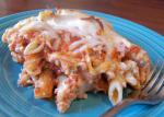 American Rigatoni With Ricotta Cheese Dinner
