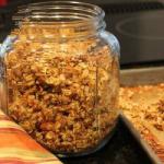 American Homemade Granola Almonds Dessert