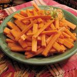 American Spiced Carrot Strips 2 Dessert