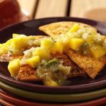 American Spiced Chips and Roasted Tomatillo Salsa Appetizer
