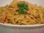 American Spicy Shrimp and Pasta Dinner