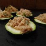 British Courgette with Tuna Snack Dinner