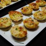 Canadian Bites of Ricotta Cheese and Smoked Salmon Appetizer