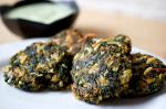 American Chard Cakes With Sorrel Sauce Recipe Appetizer