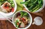 American Steamed Tofu And Asian Greens With Sticky Honey Soy Sauce Recipe Drink