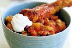 Spanish Spicy Beans With Chicken Recipe Dinner