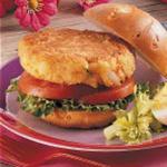 American Shrimp Patty Sandwiches Appetizer