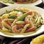 American Shrimp Penne Primavera Appetizer