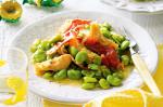 British Braised Broad Beans With Artichoke Recipe Appetizer