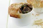 British Chicken and Mushroom Pot Pies Recipe 4 Appetizer