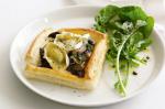 American Mixed Mushroom And Cheese Tartlets Recipe Appetizer